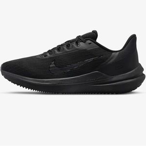 Nike Winflo 9 Premium Men's Road Black/Grey Running Shoes-12.5 Brand New in Box